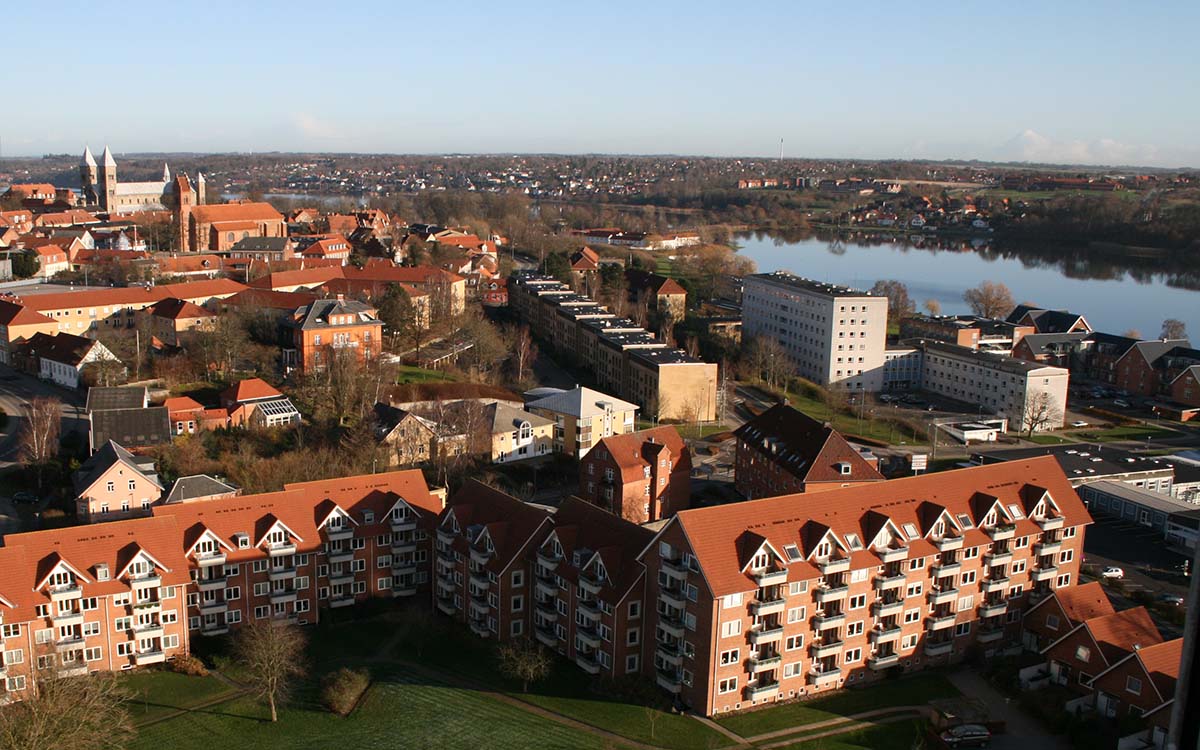 Dronefoto Viborg / Artelia / Rådgivende Ingeniører